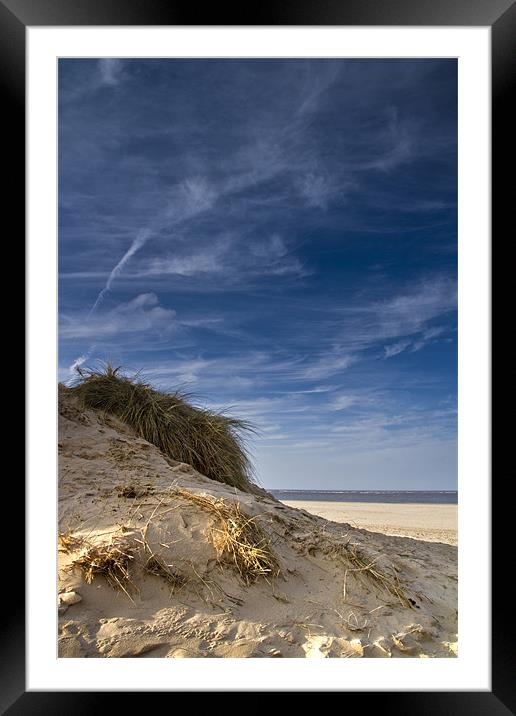 Norfolk Dunes Framed Mounted Print by Paul Macro