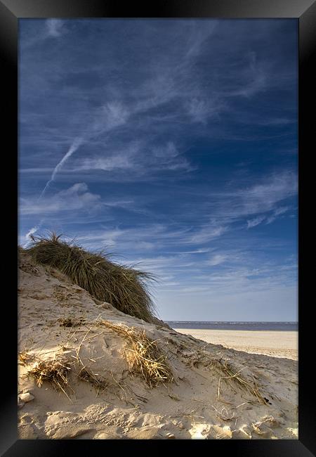 Norfolk Dunes Framed Print by Paul Macro