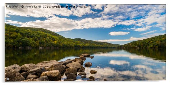 Candlewood Lake Acrylic by DiFigiano Photography