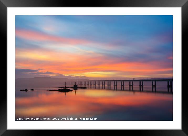 Dundee Sunrise  Framed Mounted Print by Jamie Whyte