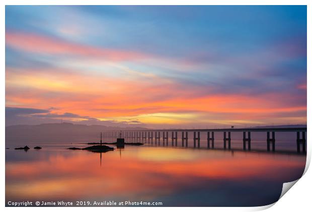 Dundee Sunrise  Print by Jamie Whyte