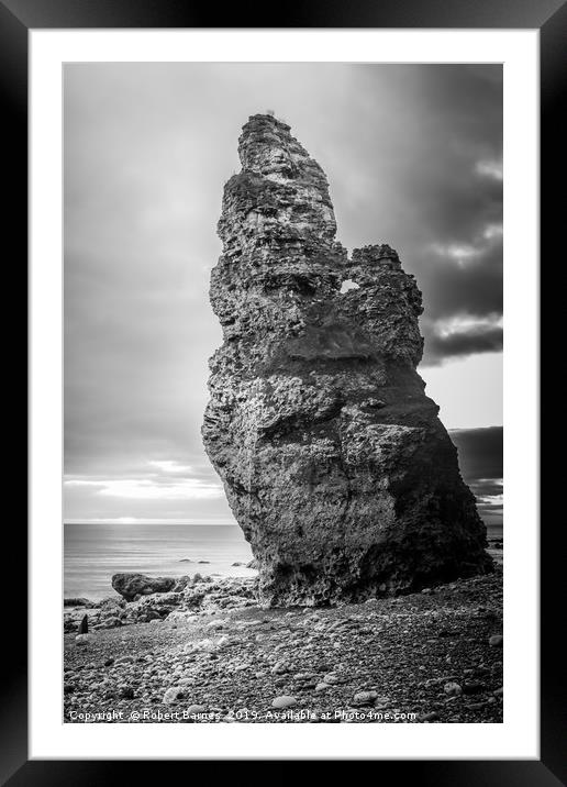 The Rock Framed Mounted Print by Lrd Robert Barnes