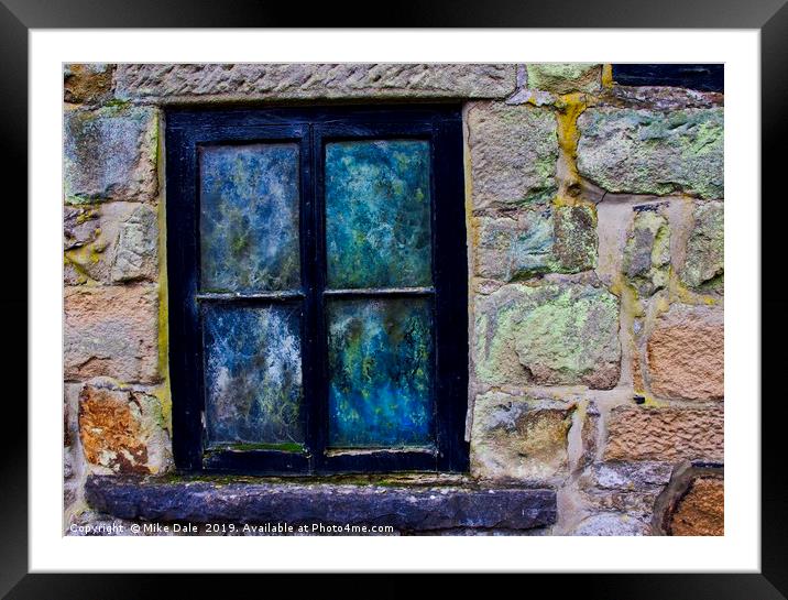 Colourful Window Framed Mounted Print by Mike Dale