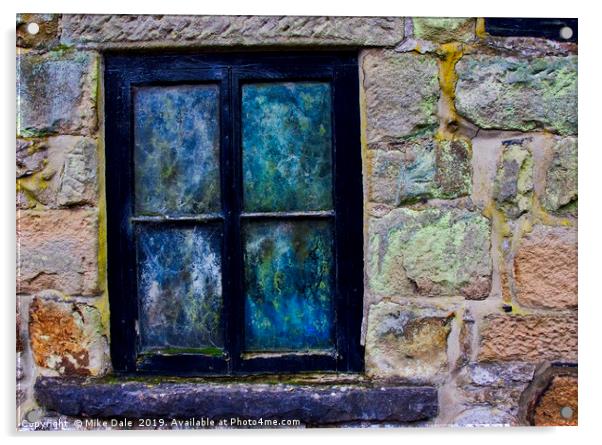 Colourful Window Acrylic by Mike Dale