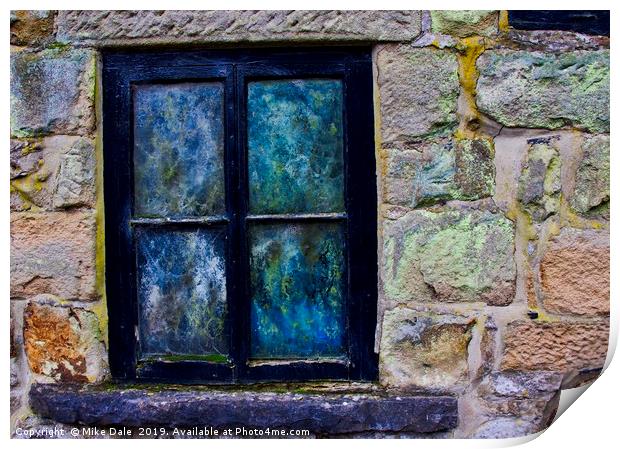 Colourful Window Print by Mike Dale