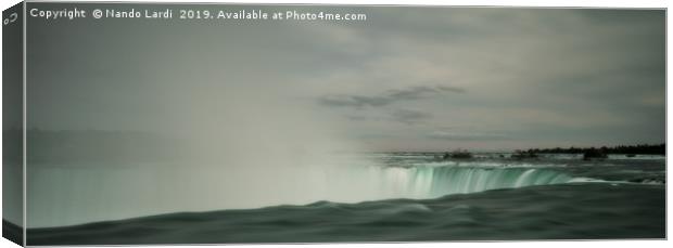 Horseshoe Falls Canvas Print by DiFigiano Photography