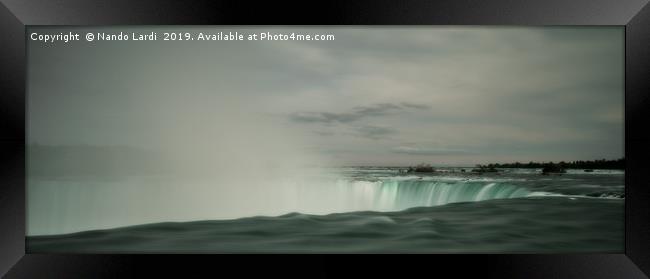 Horseshoe Falls Framed Print by DiFigiano Photography