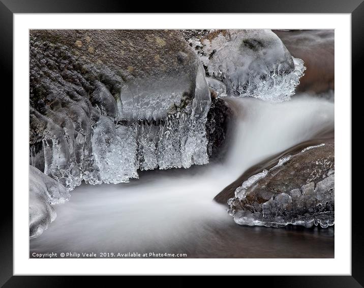 Caerfanell: A Winter's Tale. Framed Mounted Print by Philip Veale