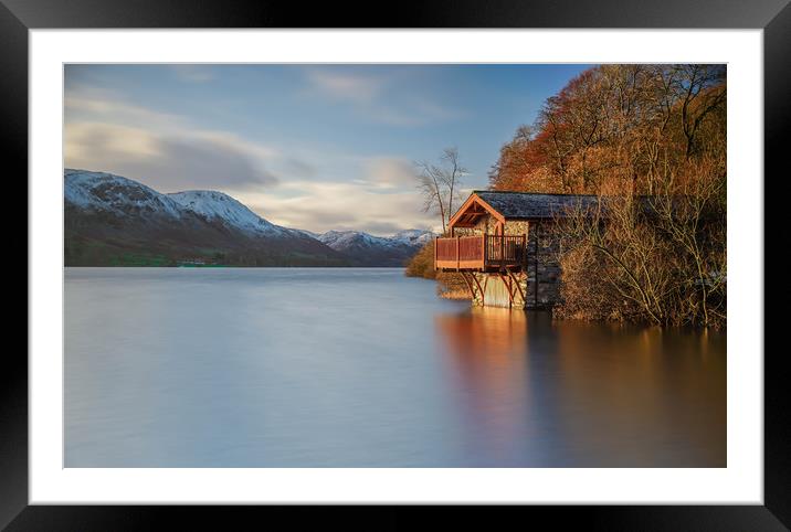 Duke of portland boat house Framed Mounted Print by CHRIS ANDERSON