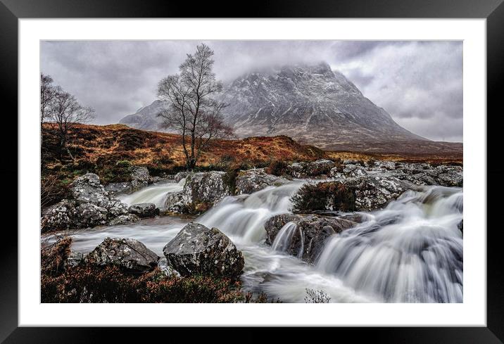 The buchaille Framed Mounted Print by CHRIS ANDERSON