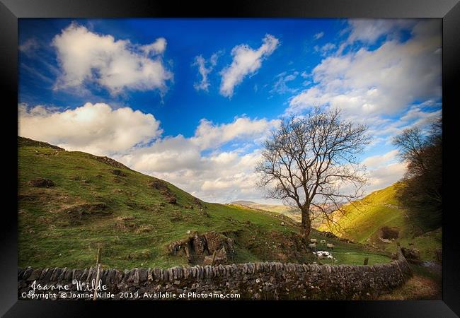 Cave Dale Framed Print by Joanne Wilde