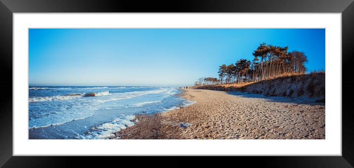 Prerow beach Framed Mounted Print by Steffen Gierok-Latniak