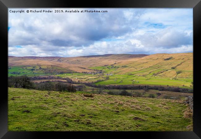 Raydale, North Yorkshire. Framed Print by Richard Pinder