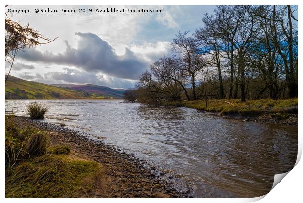 Semerwater, North Yorkshire. Print by Richard Pinder