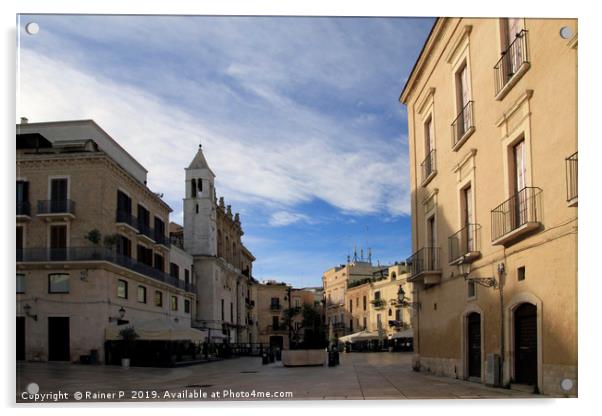 A quiet morning in Bari old town Acrylic by Lensw0rld 