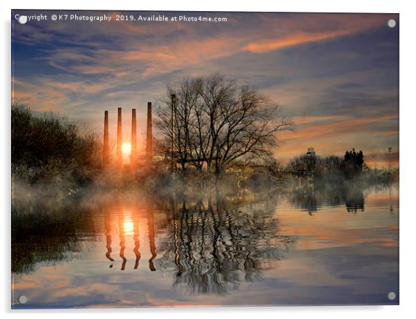 Rotherham Steel - The Finest in the World Acrylic by K7 Photography