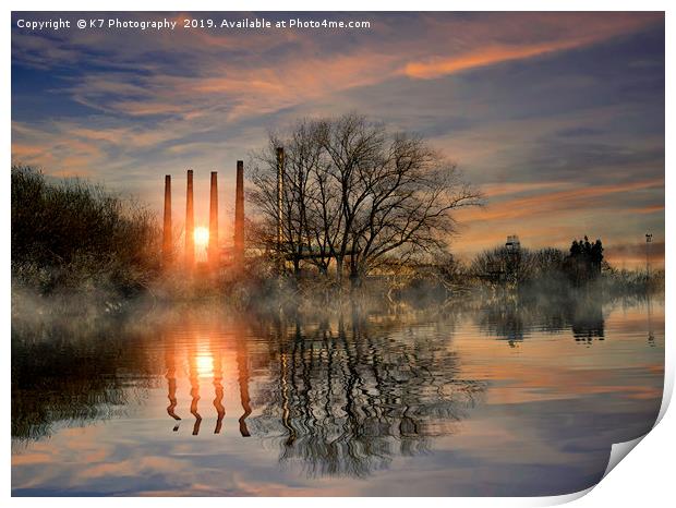 Rotherham Steel - The Finest in the World Print by K7 Photography