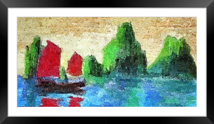 CHINA Framed Mounted Print by dale rys (LP)