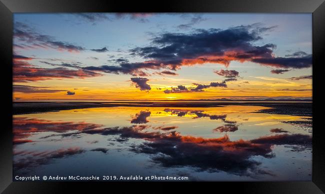 Blackrock Sands Framed Print by Andrew McConochie