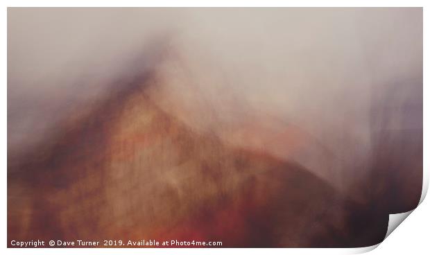 Boat shed, Holy Island, Northumberland Print by Dave Turner