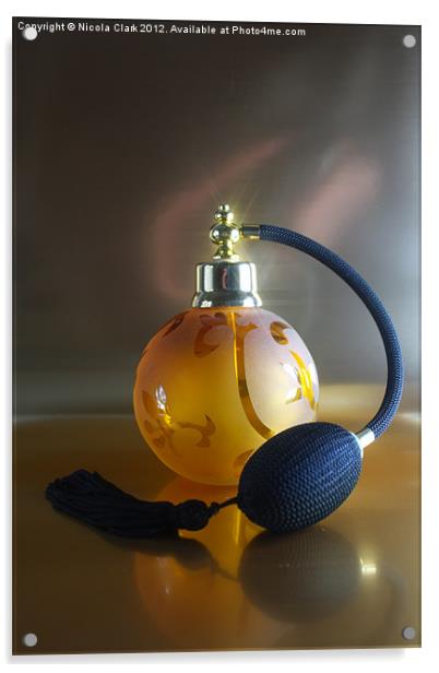 Perfume Atomiser Acrylic by Nicola Clark