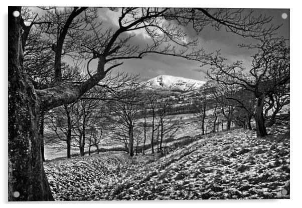 Hope Valley in Winter                      Acrylic by Darren Galpin