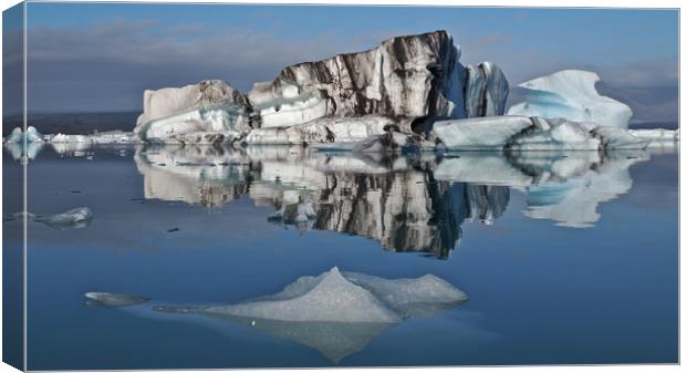 Iceland iceberg Canvas Print by mark humpage