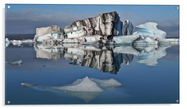 Iceland iceberg Acrylic by mark humpage