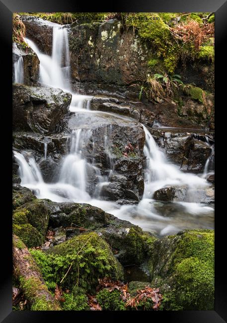 Tumbling Gill in the Lake District National Park Framed Print by Alan Barr