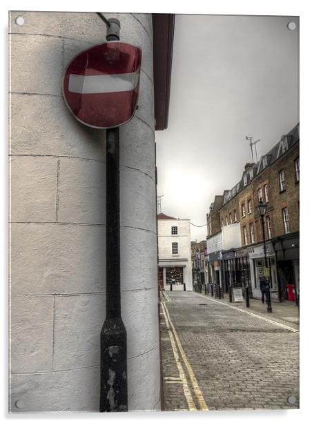 Camden Road, islington Acrylic by Jonathan Pankhurst