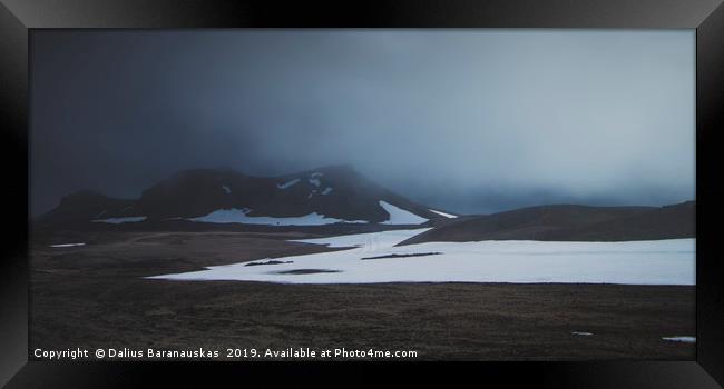 Highlands of Iceland 2/5 Framed Print by Dalius Baranauskas