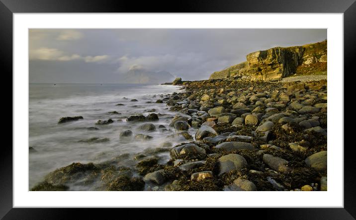 Elgol beach, Skye Framed Mounted Print by JC studios LRPS ARPS