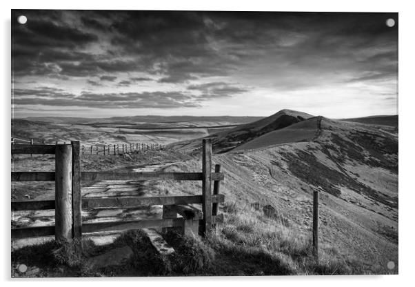 Gateway Along The Great Ridge                      Acrylic by Darren Galpin