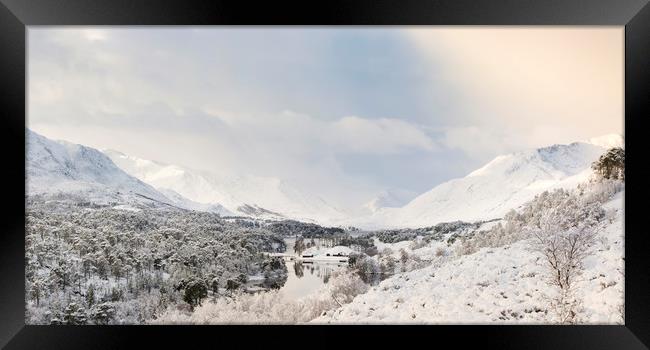 Glen Affric Winter Wonderland Framed Print by Veli Bariskan