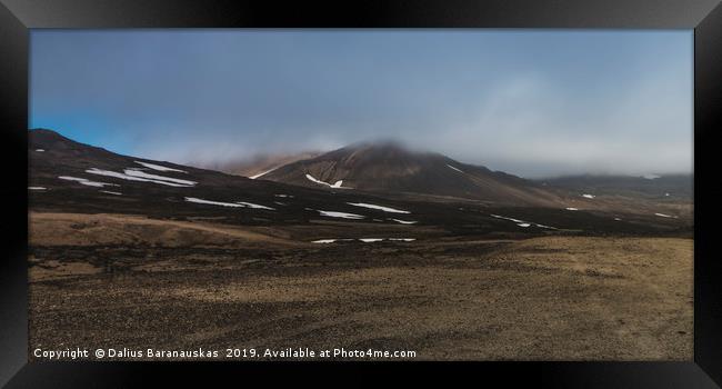 Highlands of Iceland 4/5 Framed Print by Dalius Baranauskas