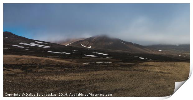 Highlands of Iceland 4/5 Print by Dalius Baranauskas