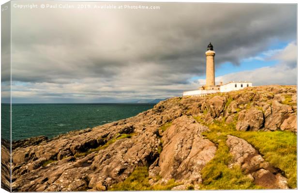 Ardnamurchan Point Lighthouse Canvas Print by Paul Cullen