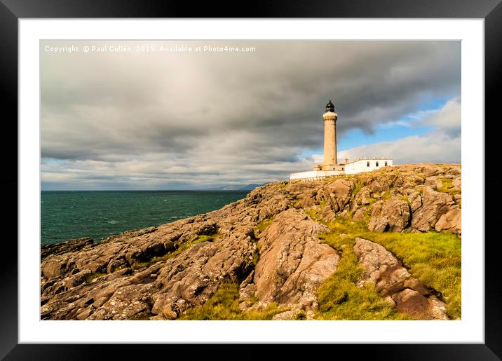Ardnamurchan Point Lighthouse Framed Mounted Print by Paul Cullen