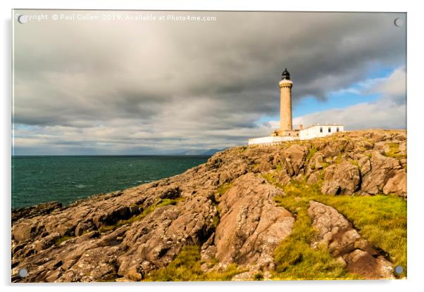Ardnamurchan Point Lighthouse Acrylic by Paul Cullen