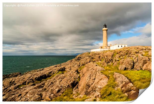 Ardnamurchan Point Lighthouse Print by Paul Cullen