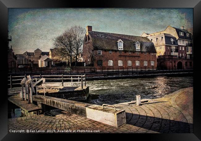 The Old Brewery Stables Framed Print by Ian Lewis