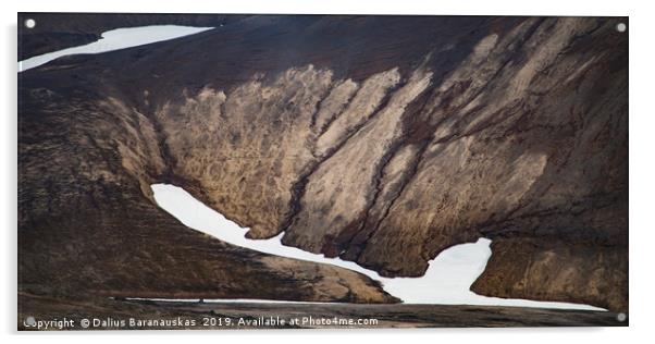 Highlands of Iceland 5/5 Acrylic by Dalius Baranauskas