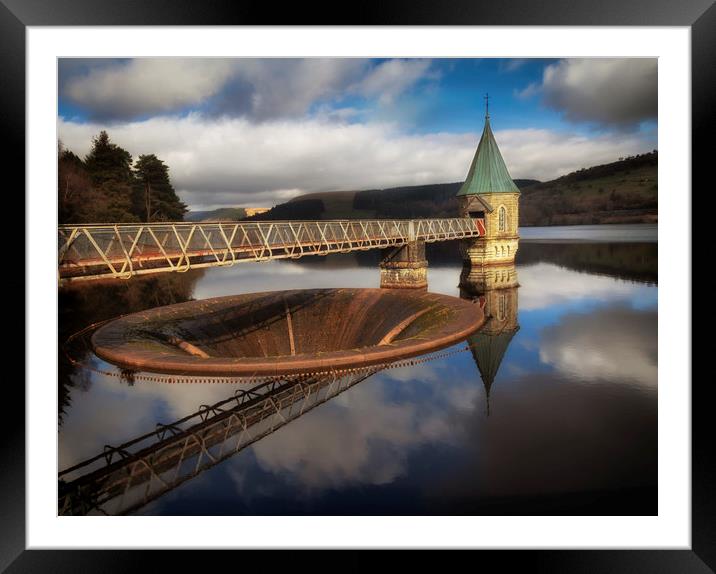 Pontsticill reservoir Framed Mounted Print by Leighton Collins