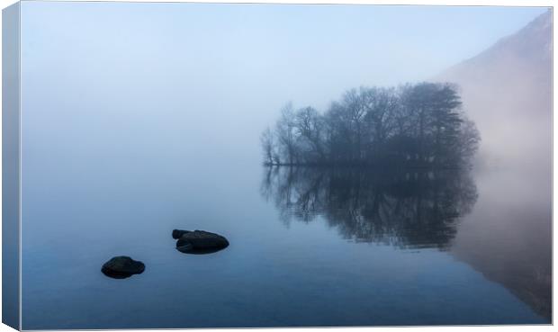 Rydal Water in the Lake District Canvas Print by Tony Keogh