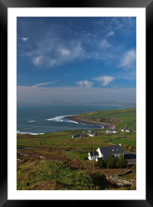 Beautiful coast of Kerry Framed Mounted Print by barbara walsh