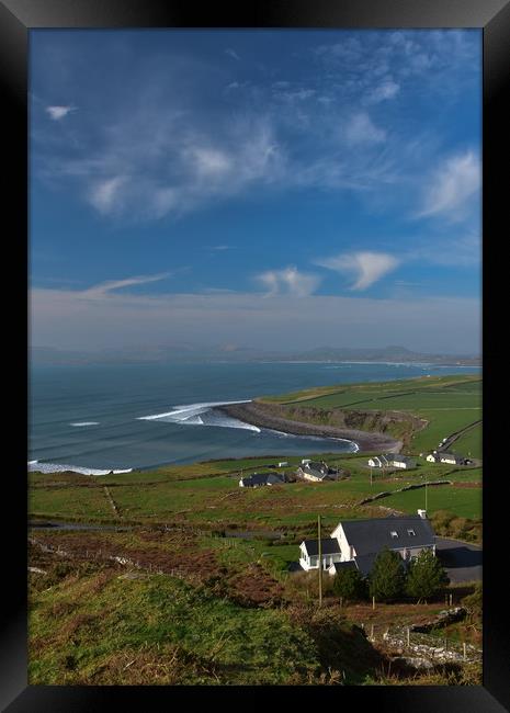 Beautiful coast of Kerry Framed Print by barbara walsh