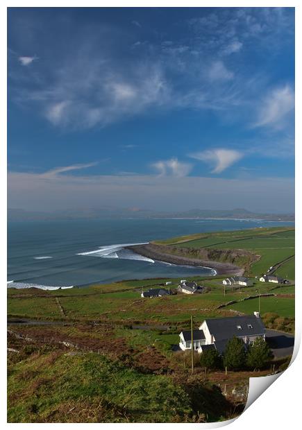 Beautiful coast of Kerry Print by barbara walsh