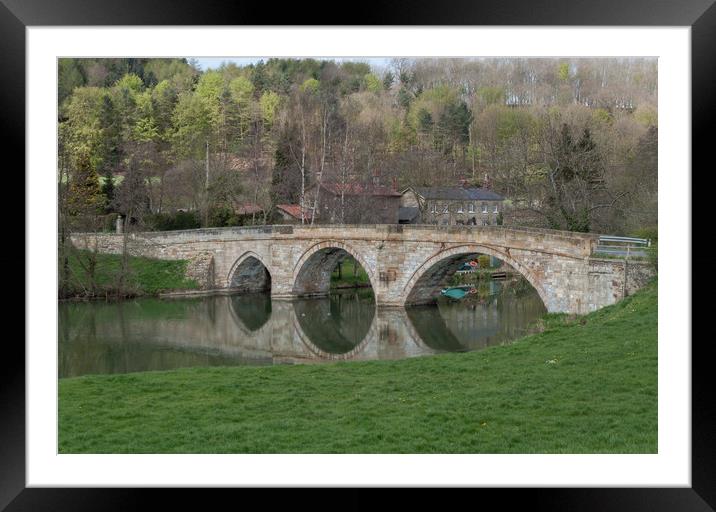 Old Stone Bridge Framed Mounted Print by Bahadir Yeniceri