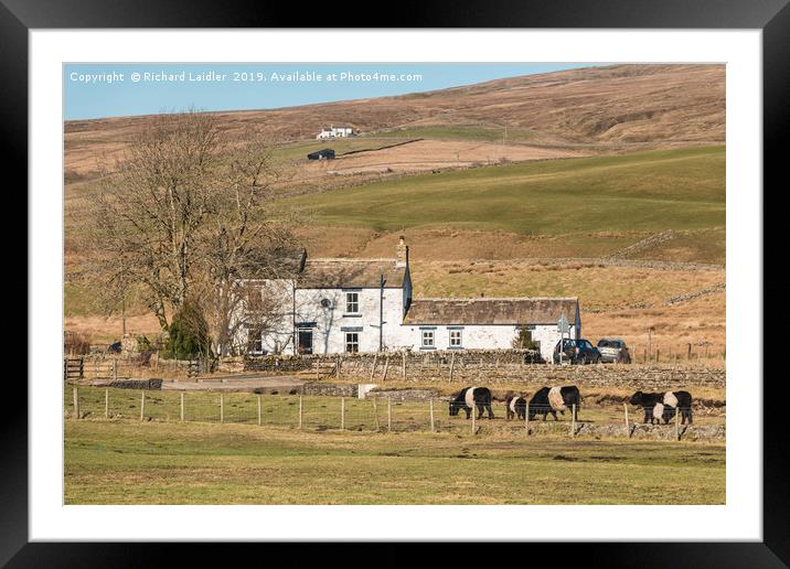Low End Farm, Harwood, Upper Teesdale Framed Mounted Print by Richard Laidler