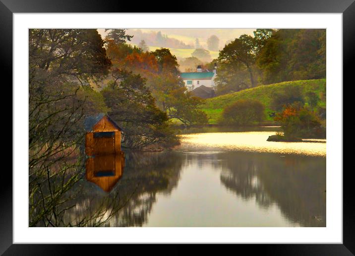 Lake District Uk Framed Mounted Print by Irene Burdell